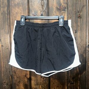 Xersion Black and White Athletic Shorts Lightweight Breathable